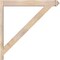 Ekena Millwork Traditional Smooth Arts and Crafts Outlooker, Douglas Fir, 5 1/2"W x 36"D x 36"H OUT06X36X36TRA03SDF - alternate 3